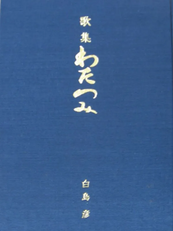 歌集わたつみの表紙